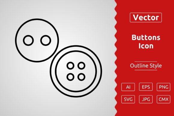 Vector Buttons Outline Icon: A Strategic Tool for Design and Branding