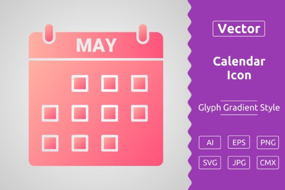 Vector Calendar Gradient Icon: A Versatile Design Asset for Modern Projects