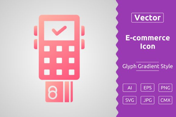 Vector Contactless E-commerce Gradient: A Versatile Design Asset